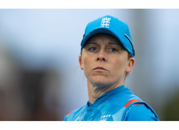 England women's cricket captain Heather Knight receives penalty for photo wearing blackface.