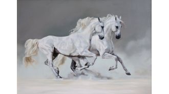 Natalie Stutely is an artist who loves to paint animals.