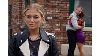 A well-known actor from Coronation Street didn't answer a call about his sick girlfriend because he was with his former partner.