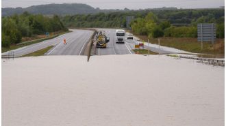 Travelers are dealing with increased difficulties as flooded roads and rail lines persist.