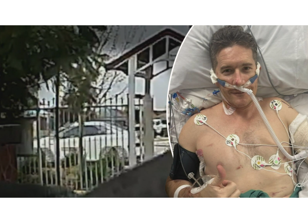 Twin brother praises cop as 'Superman' following accusation of hit and run.