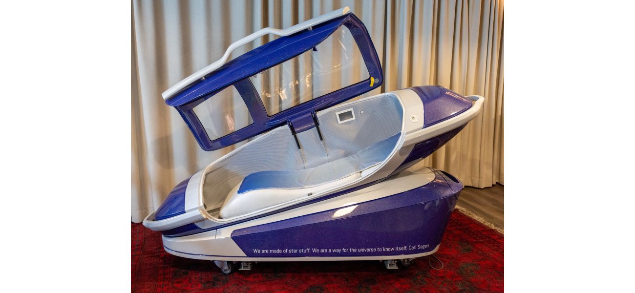 A new suicide pod was recently used in a Swiss forest for the first time.