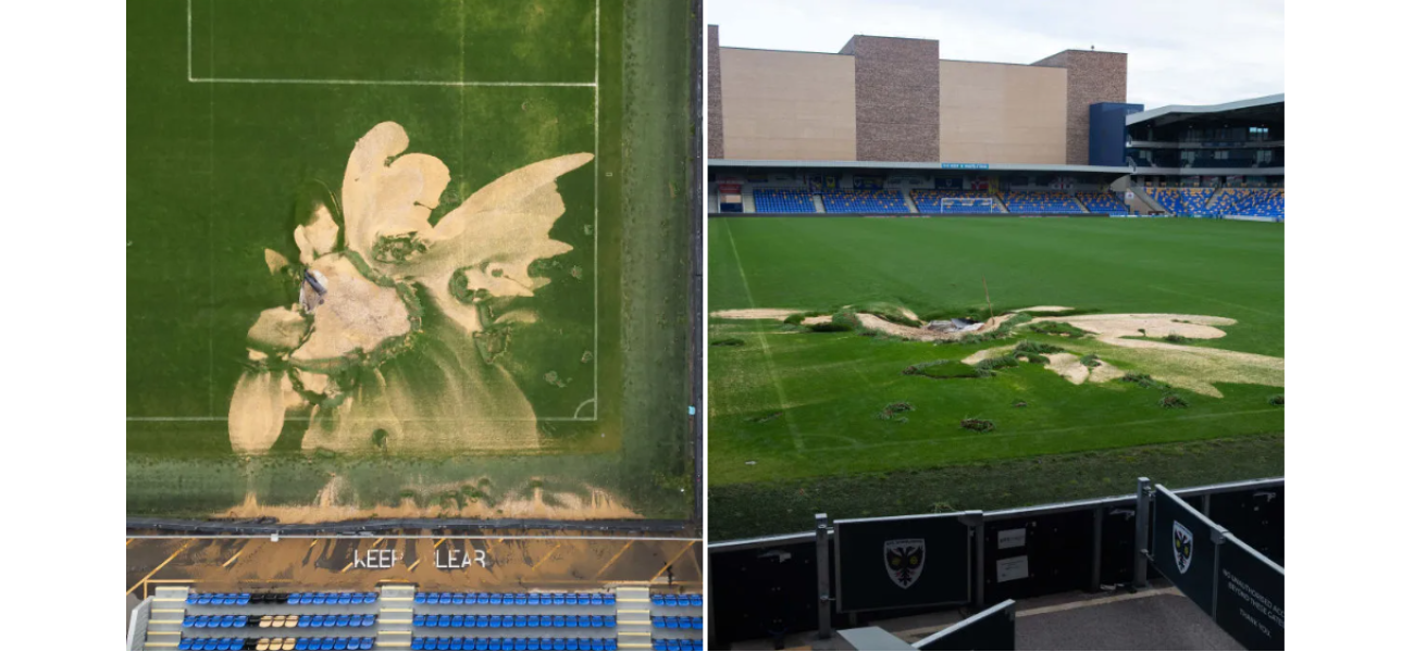 VP of AFC Wimbledon discloses price of repairs for sinkhole damage.