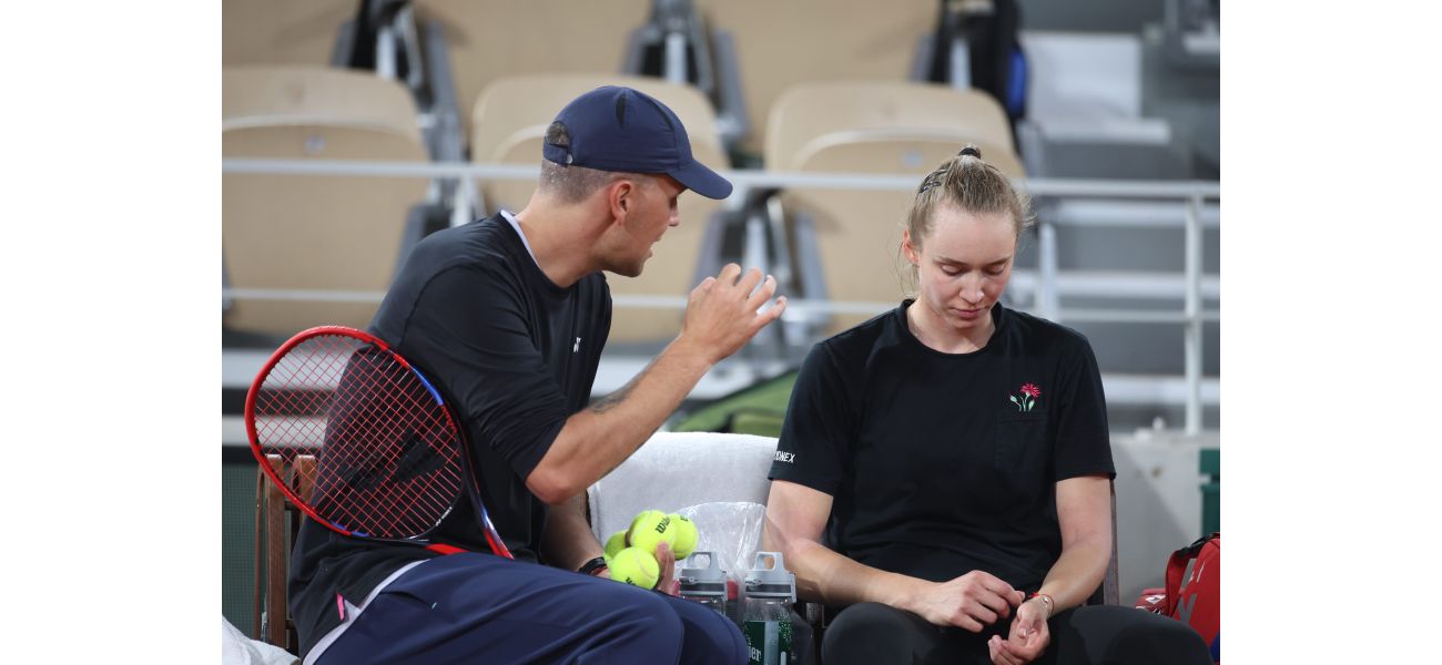 Tennis coach fired for verbally attacking Wimbledon winner, causing emotional distress.