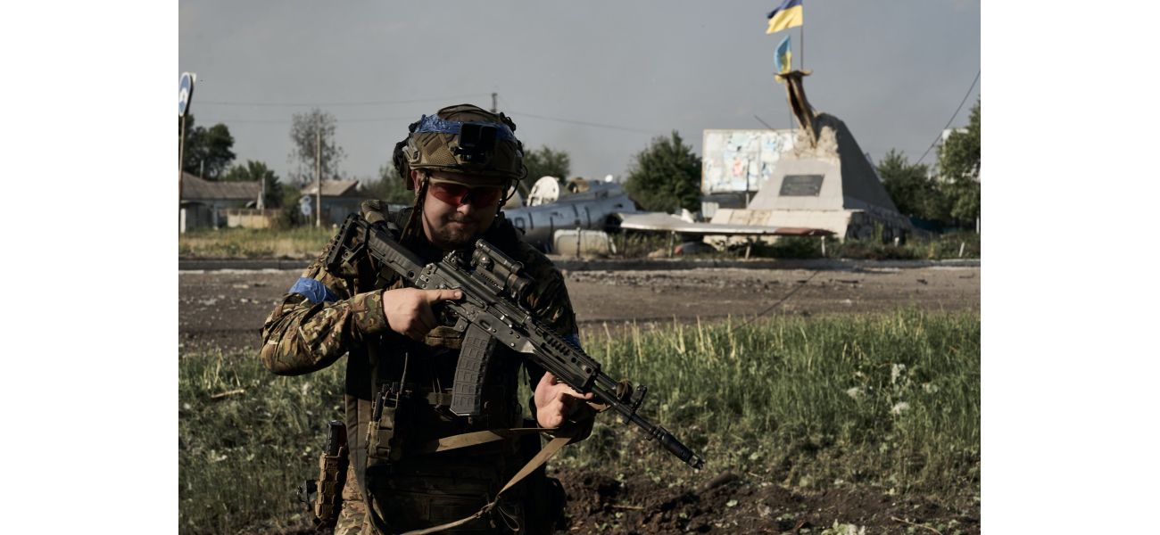 Ukrainian forces regain strategic land after defeating Russians in close-range battle.