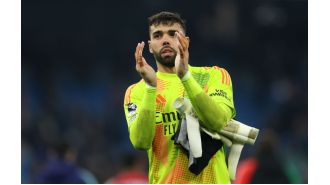Arsenal manager Arteta suggests young goalkeeper could make appearance due to injuries.
