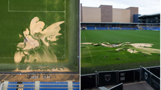VP of AFC Wimbledon discloses price of repairs for sinkhole damage.
