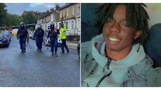 The 15-year-old boy who was fatally stabbed has been identified and two suspects have been apprehended.