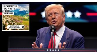 Trump campaign ad mistakes Georgia for Georgia, a major mix-up resulting in an embarrassing error.