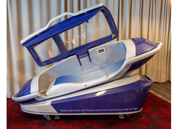 A new suicide pod was recently used in a Swiss forest for the first time.