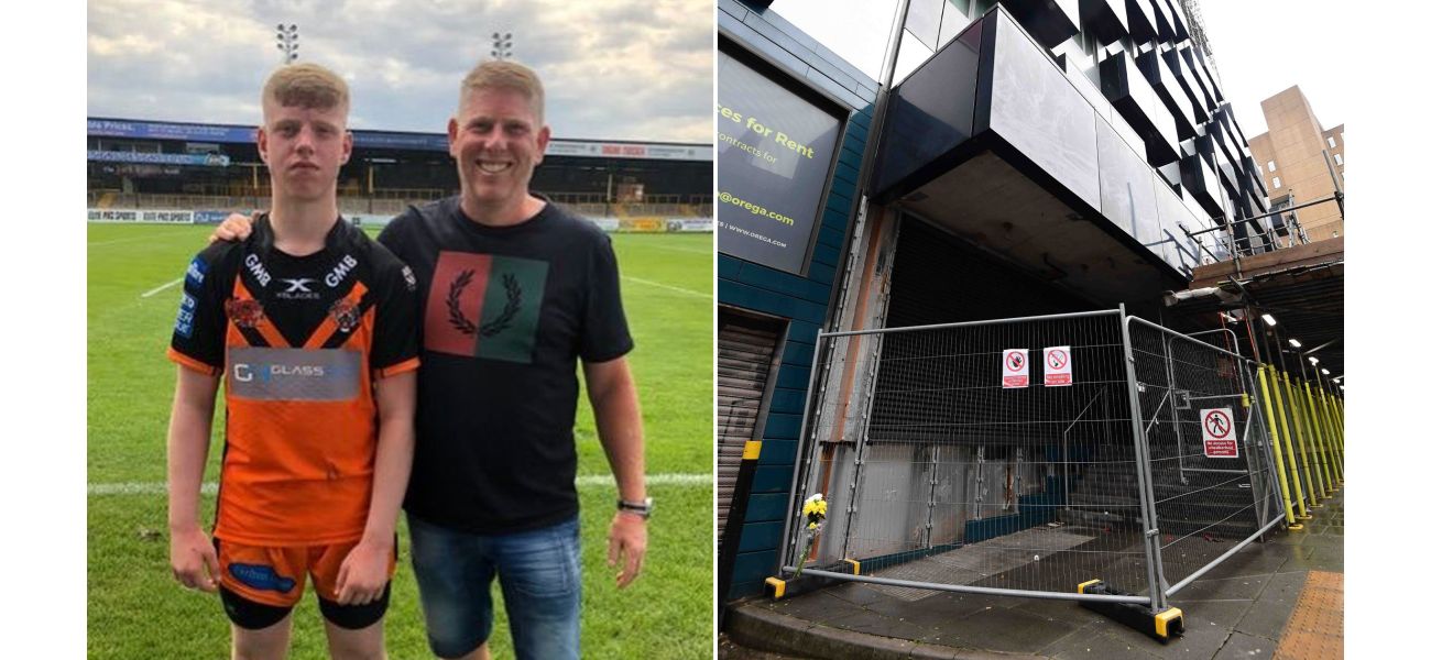 Father and son died in a tragic accident while working on a 21-storey building.
