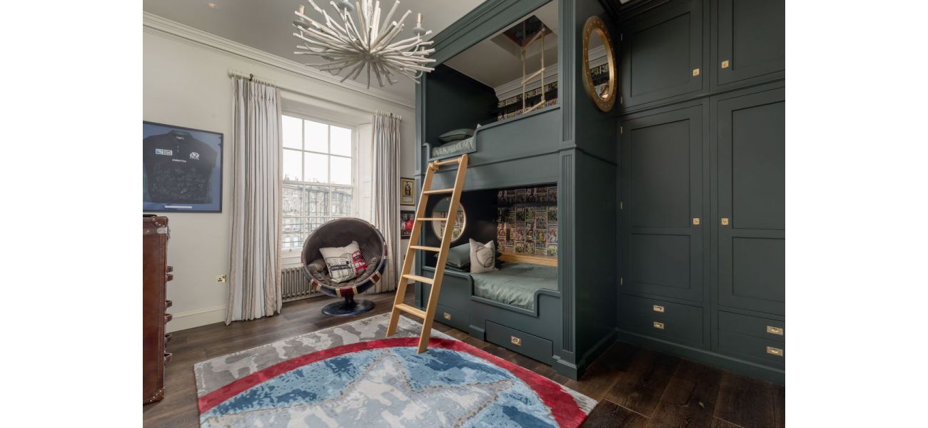 Historic Edinburgh home for sale in the New Town, a UNESCO World Heritage site.