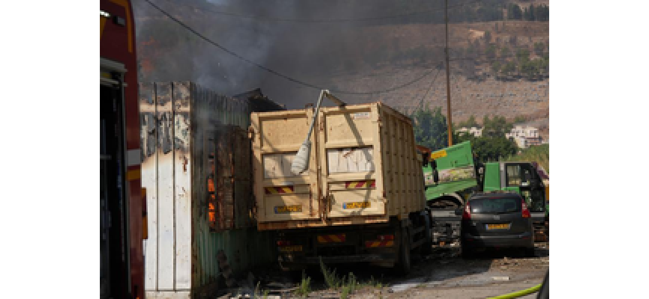 The Army reports that over 300 rockets were fired by Hezbollah at Israel.