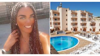 A man has been arrested for the murder of a 24-year-old woman who fell from a hotel balcony in Ibiza.