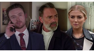 Surprising suicide on Coronation Street shocks residents.