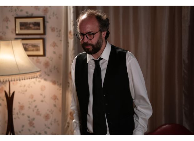 Reiss is terrified as a heated confrontation in EastEnders leads to accusations of murder being hurled.