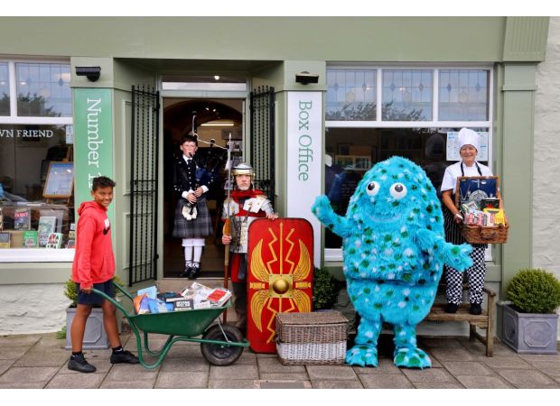 The Wigtown Book Festival begins, featuring The Hebridean Baker, Sue Lawrence, and Irvine Welsh.
