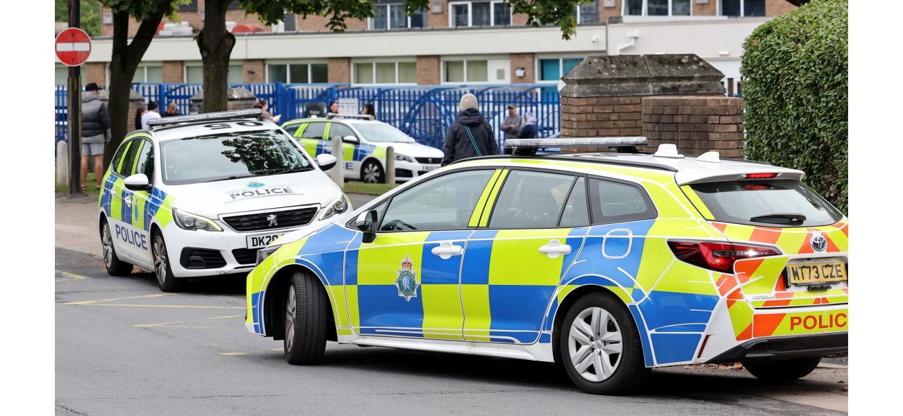 School under lockdown due to threatening phone call.