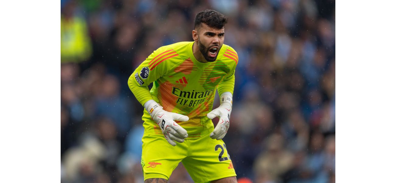 Arsenal's David Raya injured after match against Man City.