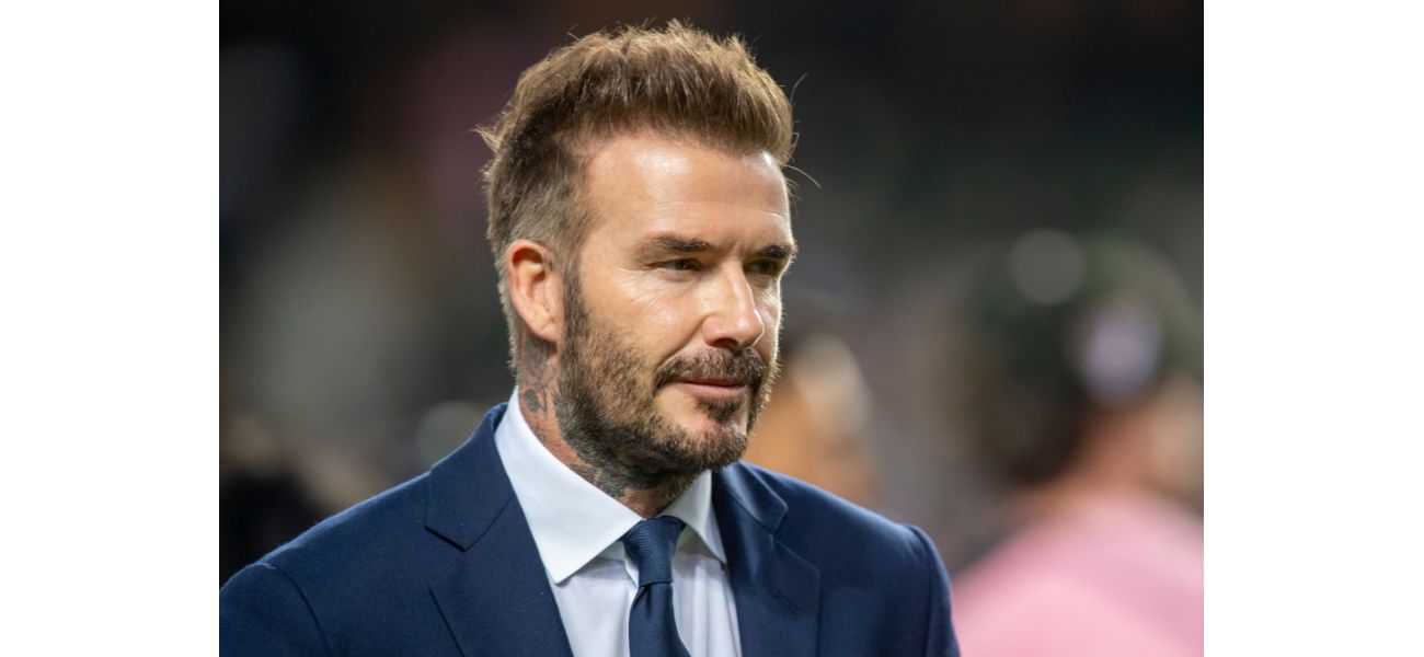 'David Beckham felt very upset about having to let go of a long-time friend of 31 years'.