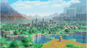 The Echoes Of Wisdom review is about a Zelda game where you play as Zelda herself.