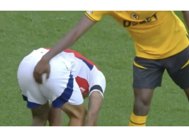 A Premier League player, known for grabbing an opponent's bum, will not play for the rest of the season.