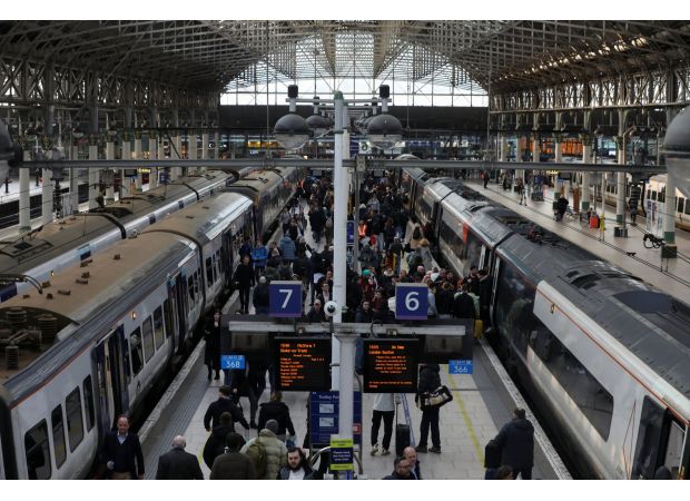 UK rail stations show security alert post large cyber-attack.
