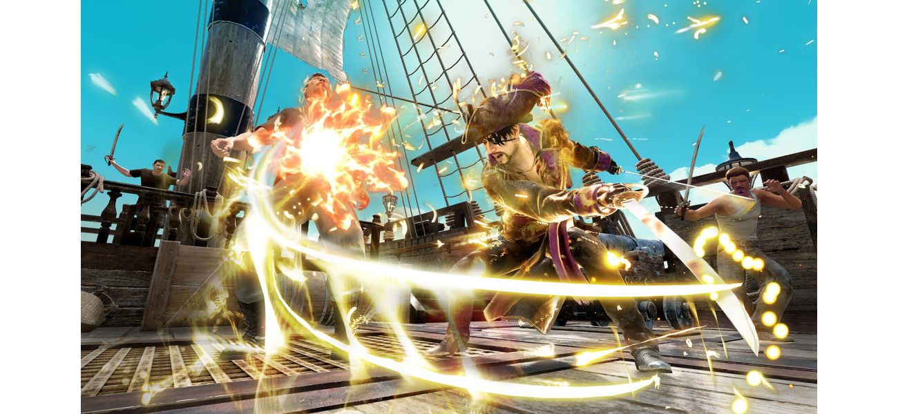 Preview of pirate-themed game Like A Dragon, set in Hawaii and featuring Yakuza characters including Majima.