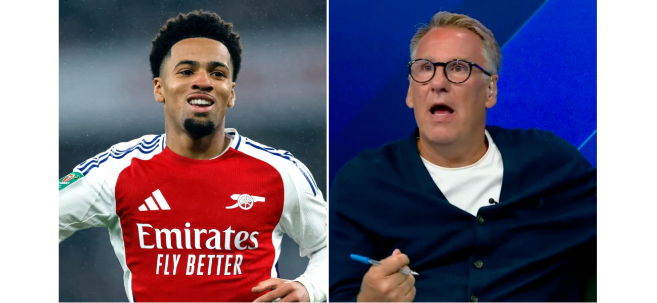 Ex-Arsenal player Paul Merson praises young Arsenal player's full debut performance.