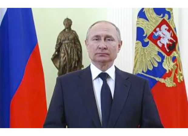 Putin warns that any country that supports a nuclear attack on Russia will be seen as an aggressor.