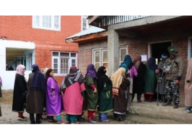 Over half of eligible voters cast their ballots in the second phase of the Jammu and Kashmir Assembly elections.