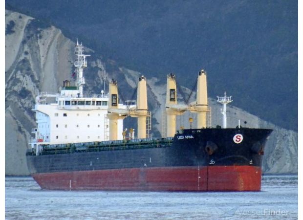 Explosive-laden Russian vessel seen near British shores.