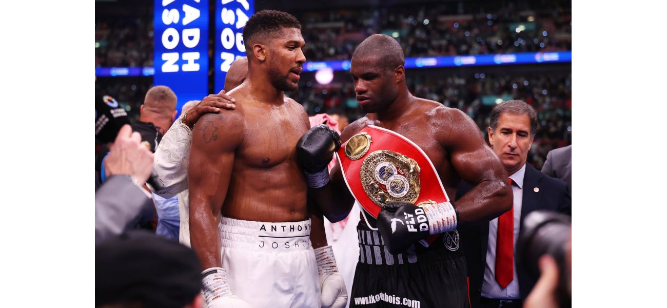 Hearn says Joshua had specific request for next match following Dubois defeat.