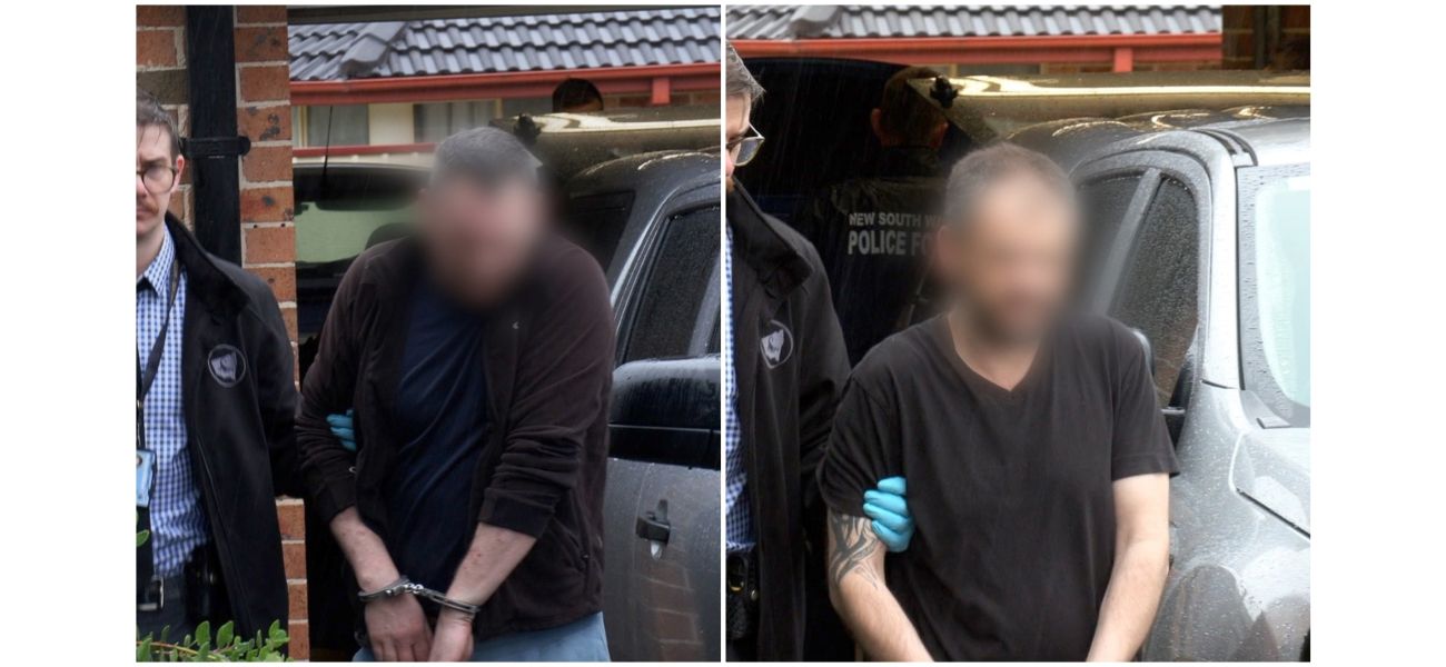 Two men accused of engaging in animal sexual abuse and recording a minor.
