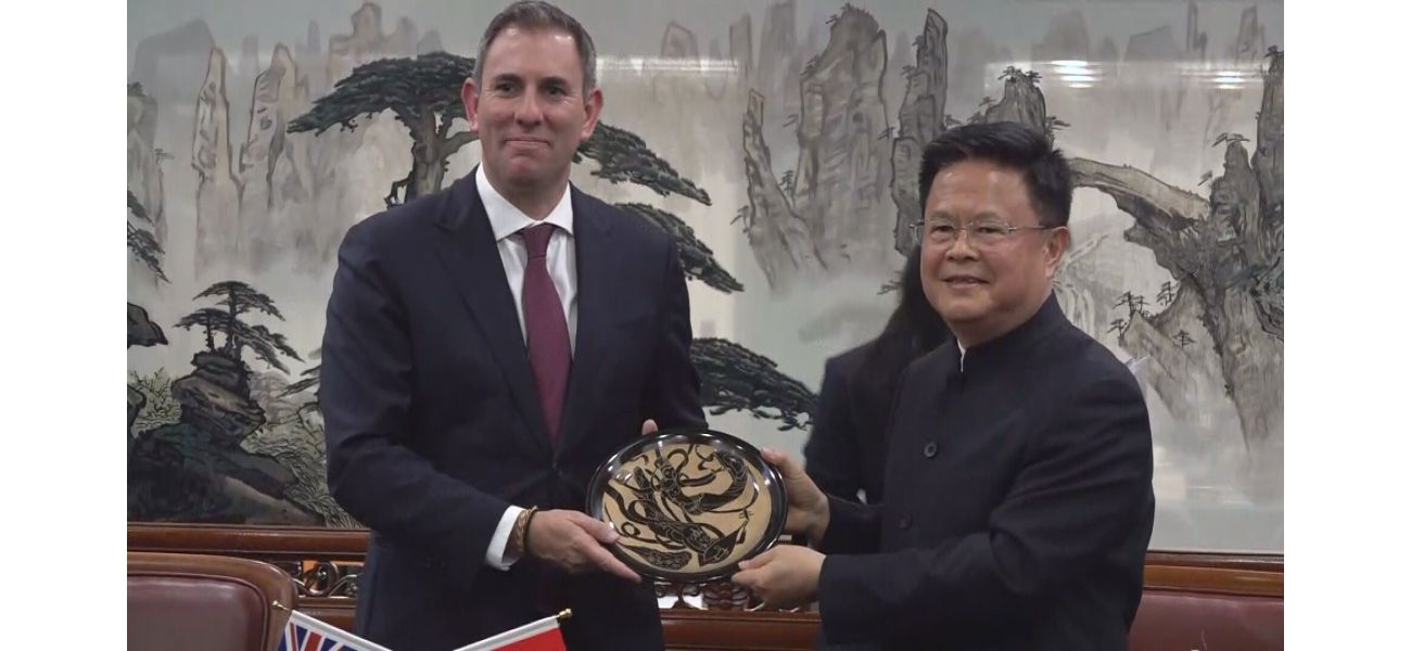 Australian Treasurer Jim Chalmers travels to China in a significant trip.