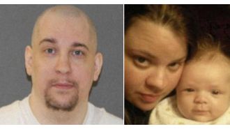 A death row inmate was executed after killing his own baby, leaving behind disturbing last words.