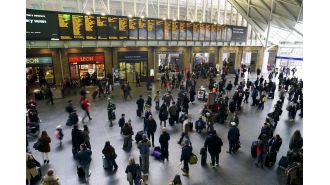 Man arrested for hacking train stations and displaying anti-Islamic messages.