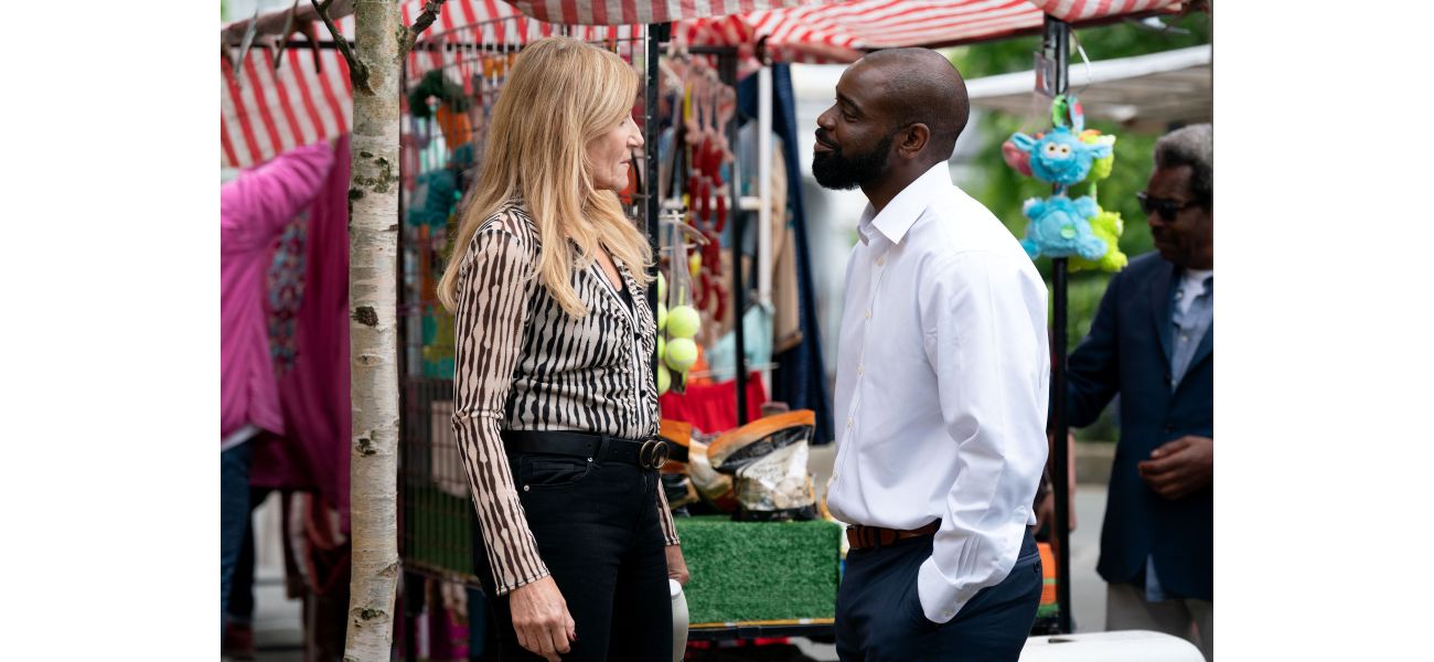 An affair in EastEnders is about to be revealed when the other partner unexpectedly walks in.