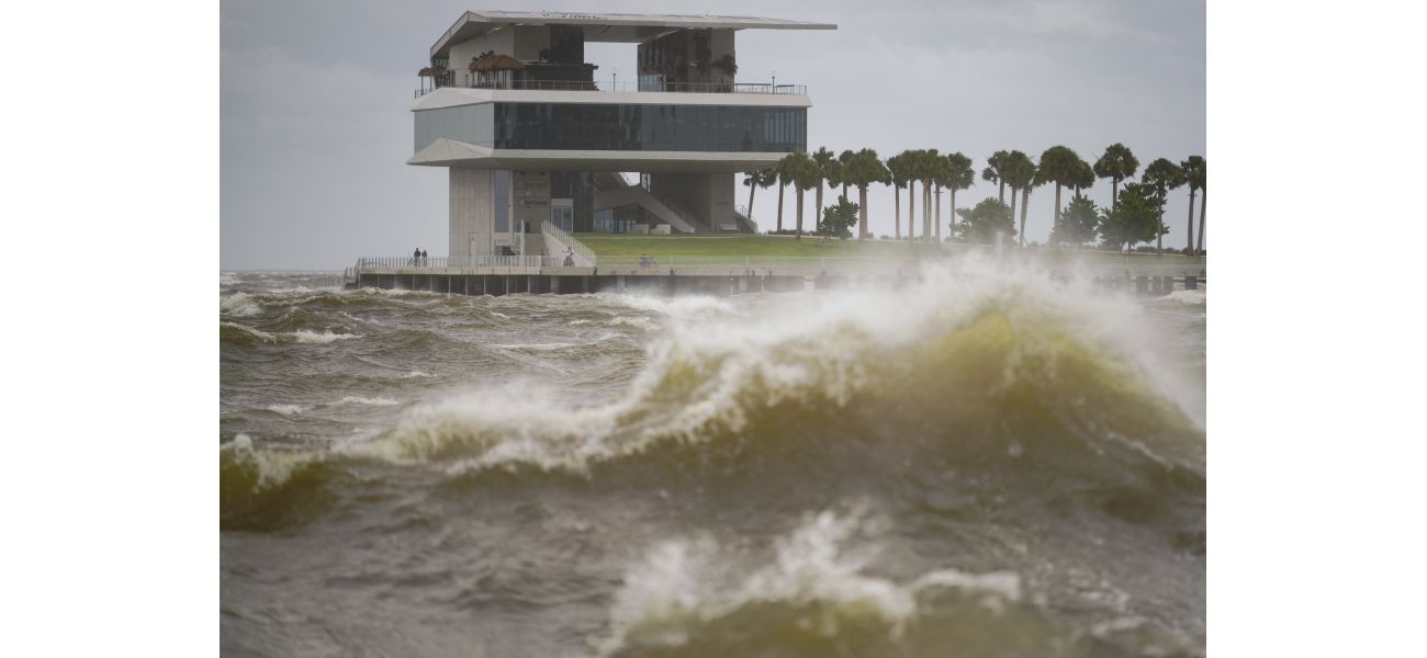 Hurricane Helene hits northwestern Florida as a powerful Category 4 storm.