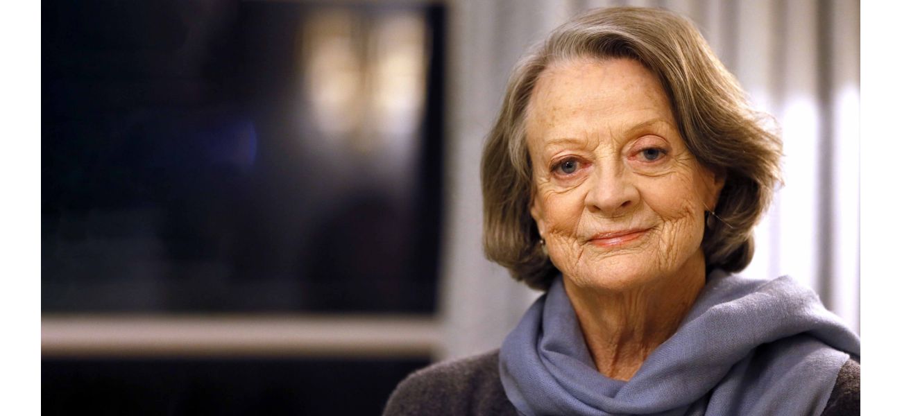 British actress Dame Maggie Smith, who won an Oscar, passes away at 89 years old.