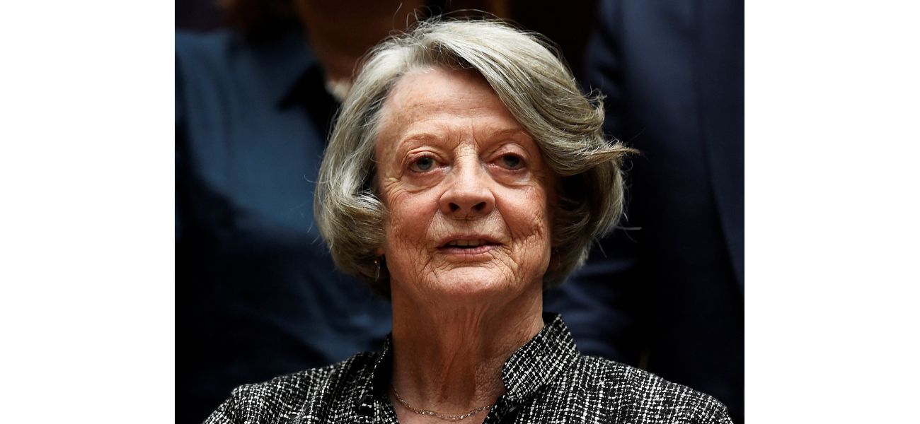 Maggie Smith, known for her stern roles, was also a remarkably tender actress.