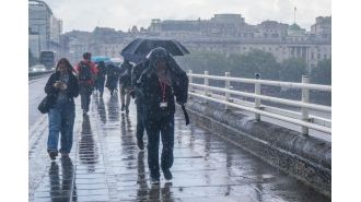 Expect storms and heavy rain in southern England this weekend.