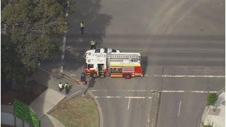 A person killed in Sydney mall after being hit by car, suspect in custody.