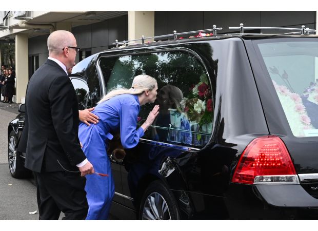 Charlotte's parents express grief at funeral.