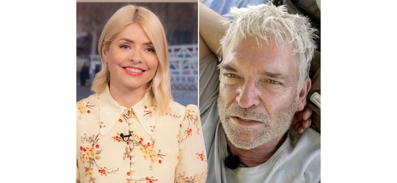 Phillip Schofield takes a cheeky jab at Holly Willoughby as they return to TV together.
