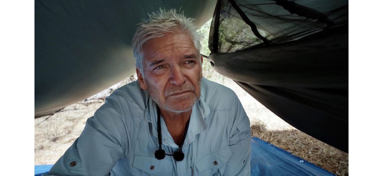Phillip Schofield lost a lot of weight while filming his new show, as reported by the presenter himself.