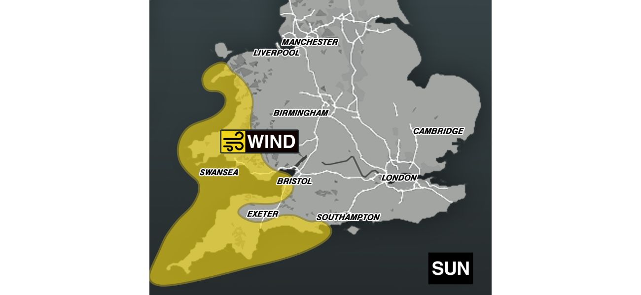 The UK will experience strong winds of 60mph following a week of heavy rainfall.