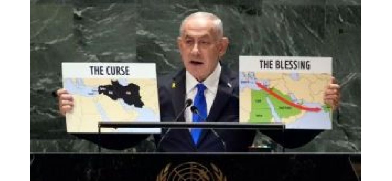 Netanyahu claims Israel's enemies are the true war criminals, not the country itself, during his speech at the UN General Assembly.