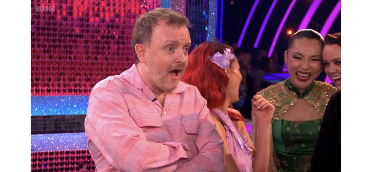 Comedian Chris McCausland delivers a memorable punchline to Craig Revel Horwood on Strictly.