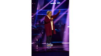 The oldest contestant on The Voice UK is a legendary performer who hasn't been on stage since 1966.